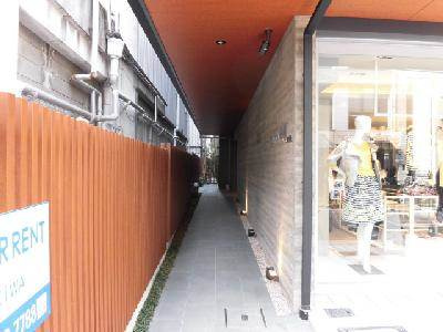 京まちなか湖月のエントランス