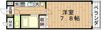 ジェルメ行伊の間取り