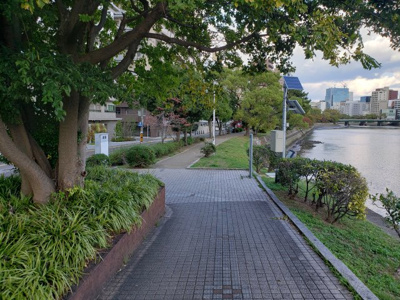 【周辺】 | ライオンズ広島加古町 | 周辺には緑も多く過ごしやすいです
お散歩コースにも最適ですね