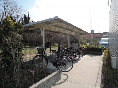 【その他共用部分】 | 蘭 | ☆屋根付き駐輪場☆