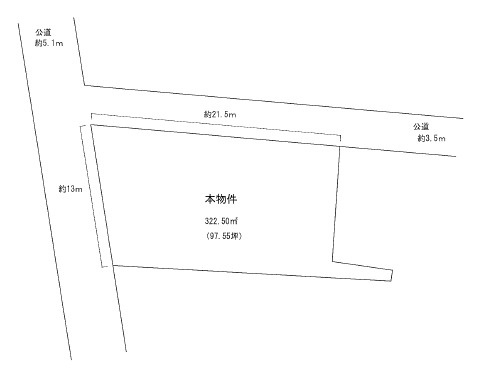 【土地図】 | 米沢市通町５丁目　土地