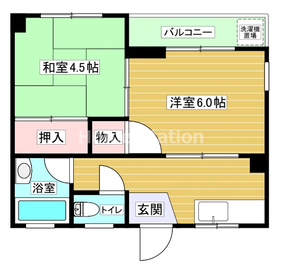 【間取り】 | 野田マンション