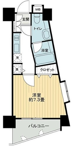 【間取り】 | グランデュオ三宿