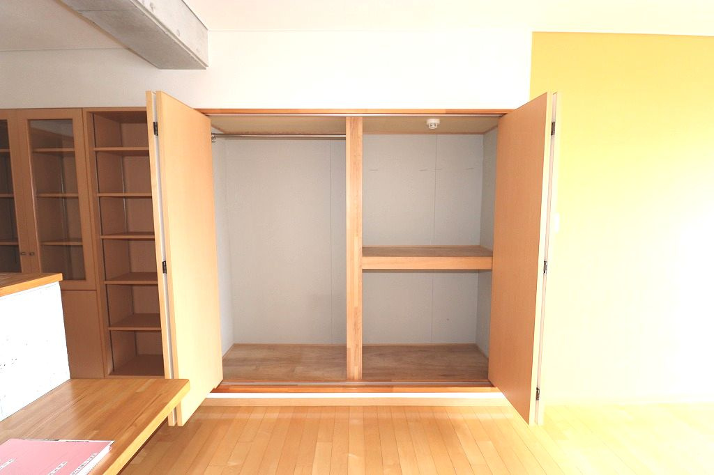 カーサ地球33番地の収納|収納のためのスペースです