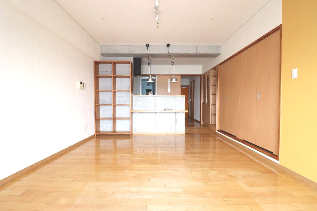 カーサ地球33番地の居間・リビング|使いやすいリビングです