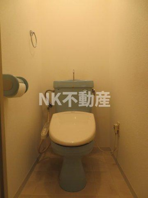 【トイレ】 | スカイハイツ（長田賃貸） | 落ち着いたトイレです