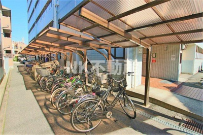 【その他共用部分】 | スカイハイツ（長田賃貸） | 駐輪場です
