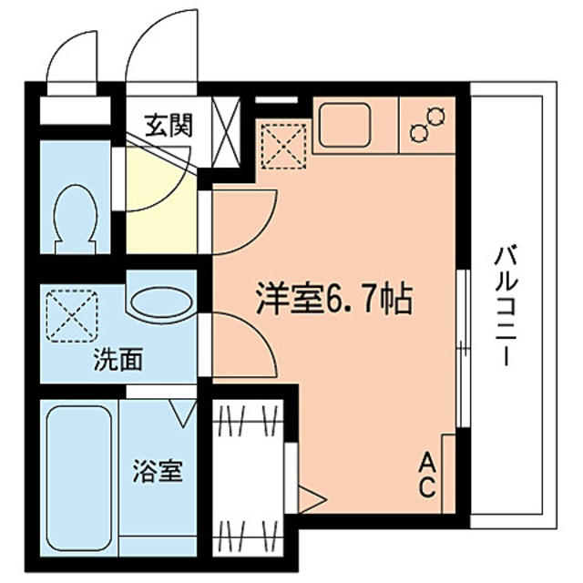 グローリーイイダIIの間取り
