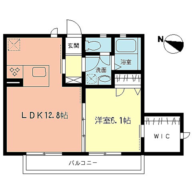 シェーンハイムBの間取り