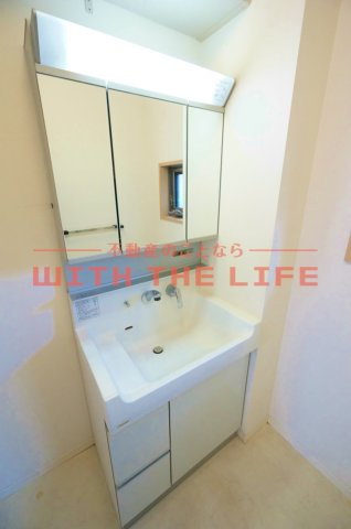 HEARTY'S　ENT（ハーティーズエント）【キャッシュバック対象物件】の独立洗面台|朝の身支度には欠かせない独立洗面化粧台