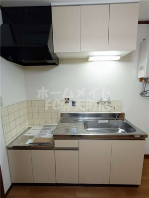 【キッチン】 | 夕凪ハイツ | 使いやすいキッチンです