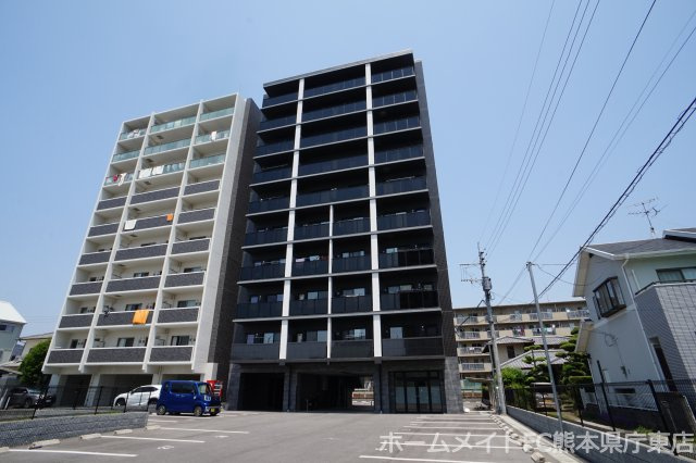 熊本市南区田迎３丁目の賃貸マンションの外観