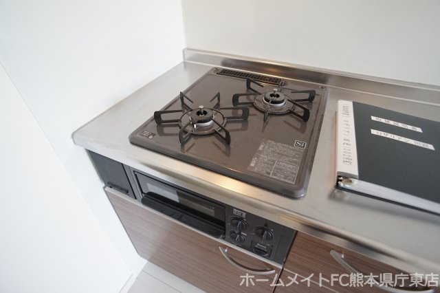 熊本市南区田迎３丁目の賃貸マンションのキッチン