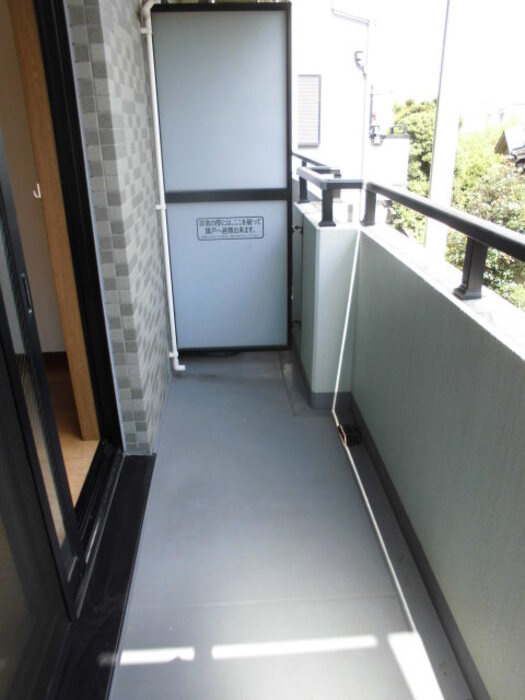 スティルライフのバルコニー