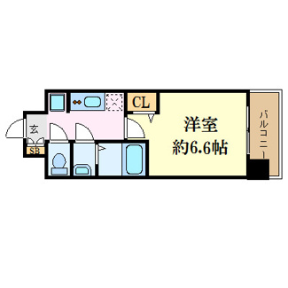 【間取り】 | プレサンス京都二条　京華