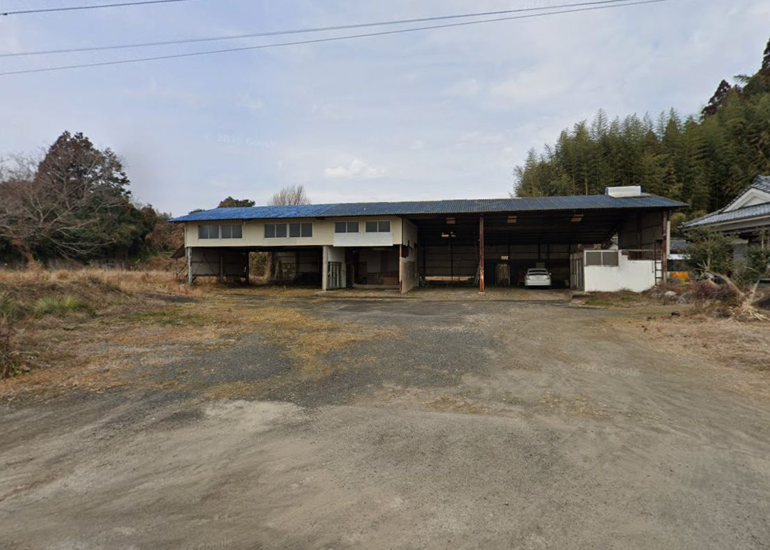 都城市上水流町の売地の外観