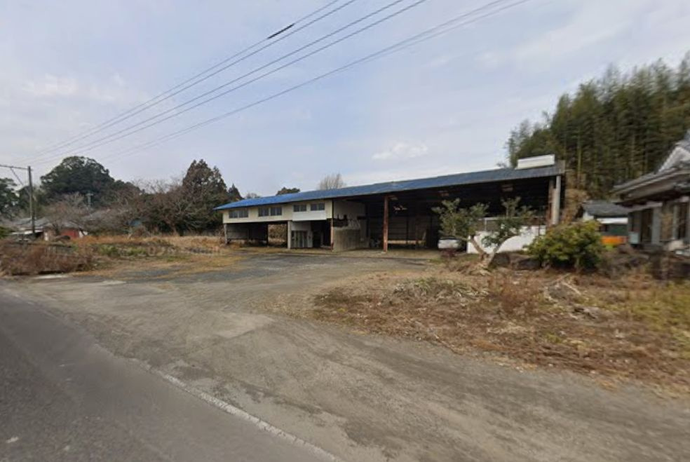 都城市上水流町の売地の外観