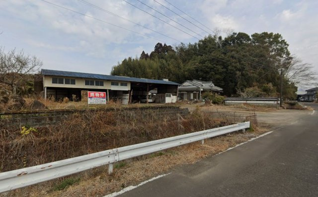 都城市上水流町の売地の外観
