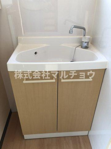 梅畑二戸一の洗面所|忙しい朝には欠かせない洗面所です