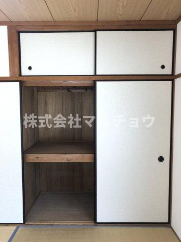 梅畑二戸一の収納|ちょっとした収納スペースも充実しています