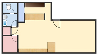 【間取り】 | 北野坂沿い居酒屋居抜き