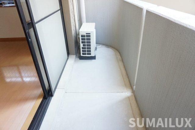 熊本市中央区九品寺２丁目の賃貸マンションのバルコニー