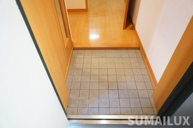 熊本市中央区九品寺２丁目の賃貸マンションの玄関