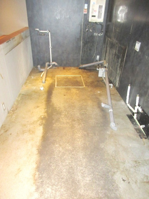 【キッチン】 | 和食店居抜き | カウンター内