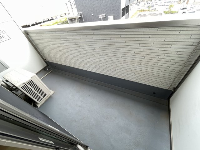 キングキャッスル壱番館のバルコニー
