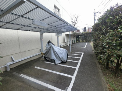 【その他共用部分】 | 藤和綱島コープ壱号棟 | バイク置場です。