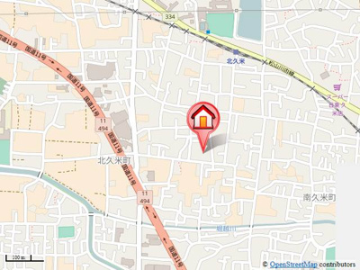 【地図】 | ウィット北久米Ａ・Ｂ・