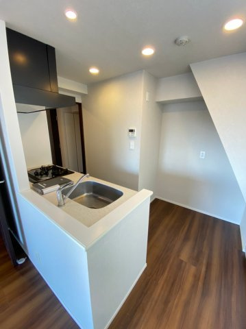 AXAS千鳥町アジールコートSta.のキッチン|対面式キッチン