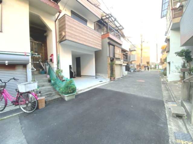 グラッド・タウン横堤３丁目の前面道路含む現地写真|■最寄り駅は近いですが、閑静な住宅街です♪♪