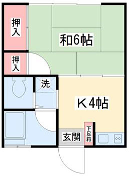 【間取り】 | バス、トイレ別々で使いやすい間取りです。