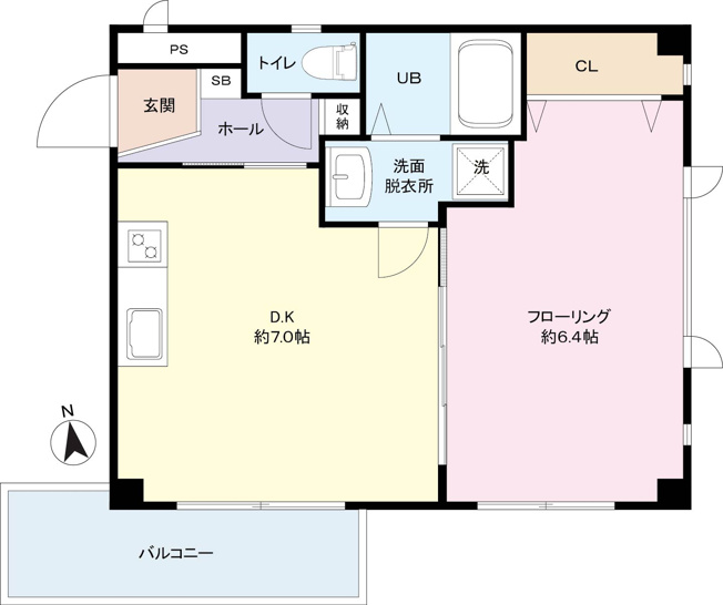 【間取り】 | ロイヤルパレス代々木