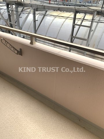 グランディールタカラのバルコニー|広々としたバルコニーです