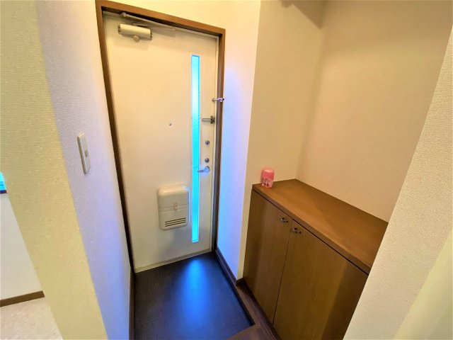 ドミールたかねの玄関