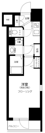 【間取り】 | アイル銀座京橋壱番館