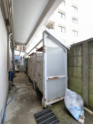 【その他共用部分】 | ミカドマンション | ゴミ置場です。