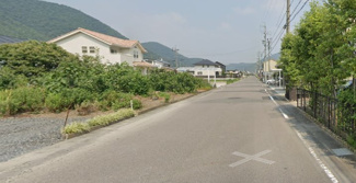 【前面道路含む現地写真】 | 岐阜市日野南土地