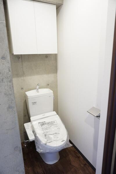 「防音マンション」Bee　Flatsのトイレ|コンパクトで使いやすいトイレです