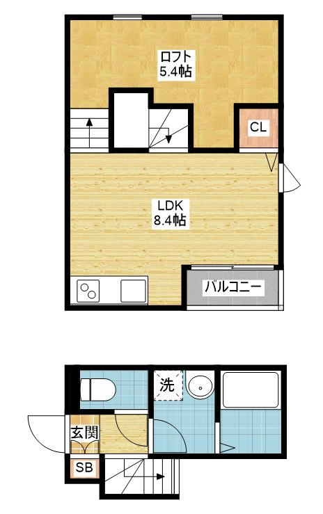 Castana黄金｜名古屋市の賃貸ならMy賃貸の間取り|Castana黄金