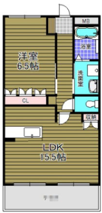 メゾンサクセスの間取り