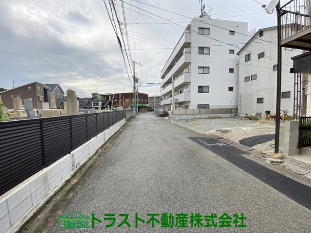 明石市大観町土地の前面道路含む現地写真