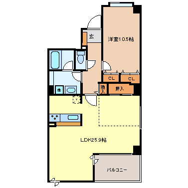 【間取り】 | グランダム内淡路
