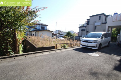 【前面道路含む現地写真】 | 海老名市門沢橋4丁目　土地（更地） | 『お客様のご希望に合った建物プラン作成します♪』