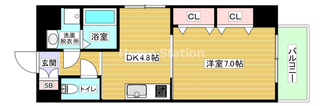【間取り】 | アスヴェル梅田WEST