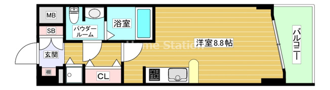 【間取り】 | サムティ大阪WESTグランジール