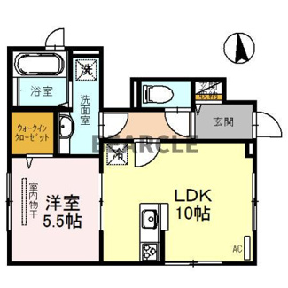 【間取り】 | メゾンＮ　京都　三十三間堂 | ０１号