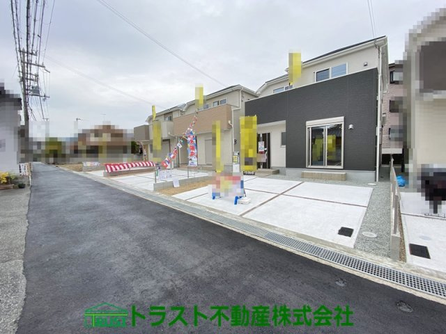 明石市第3西明石東町-3号地　新築戸建の前面道路含む現地写真